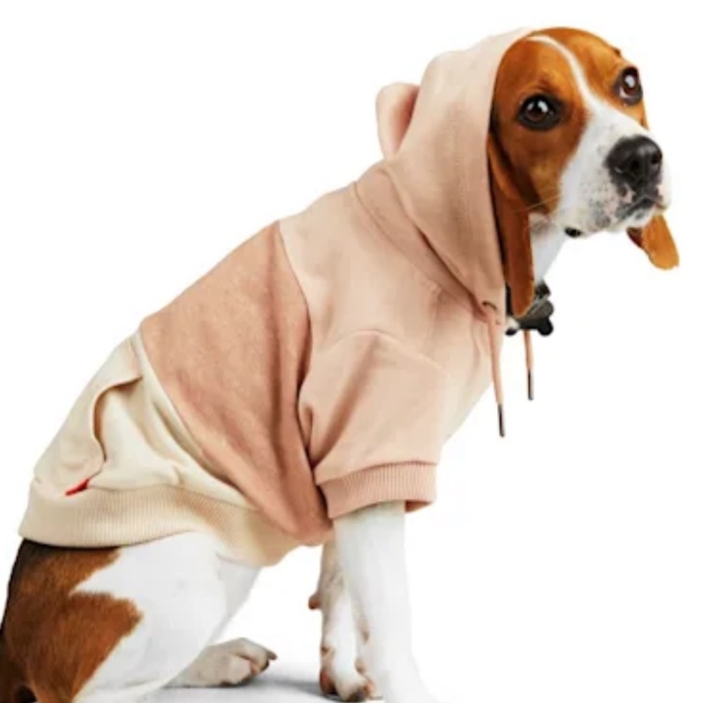 NWT Reddy colorblock dog hoodie M